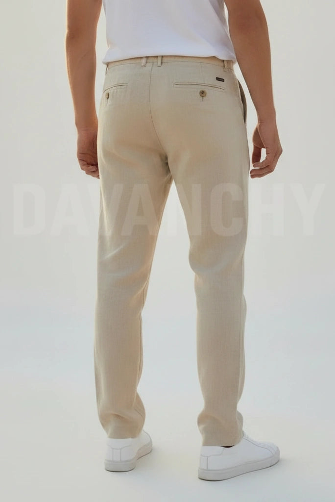Premium Linen Trouser for Men-Back