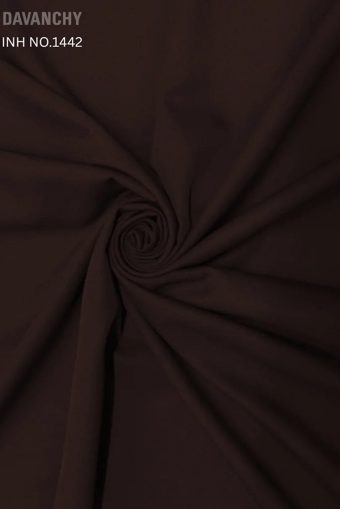Men Classic Brown Nehru Jacket With Mandarin Collar