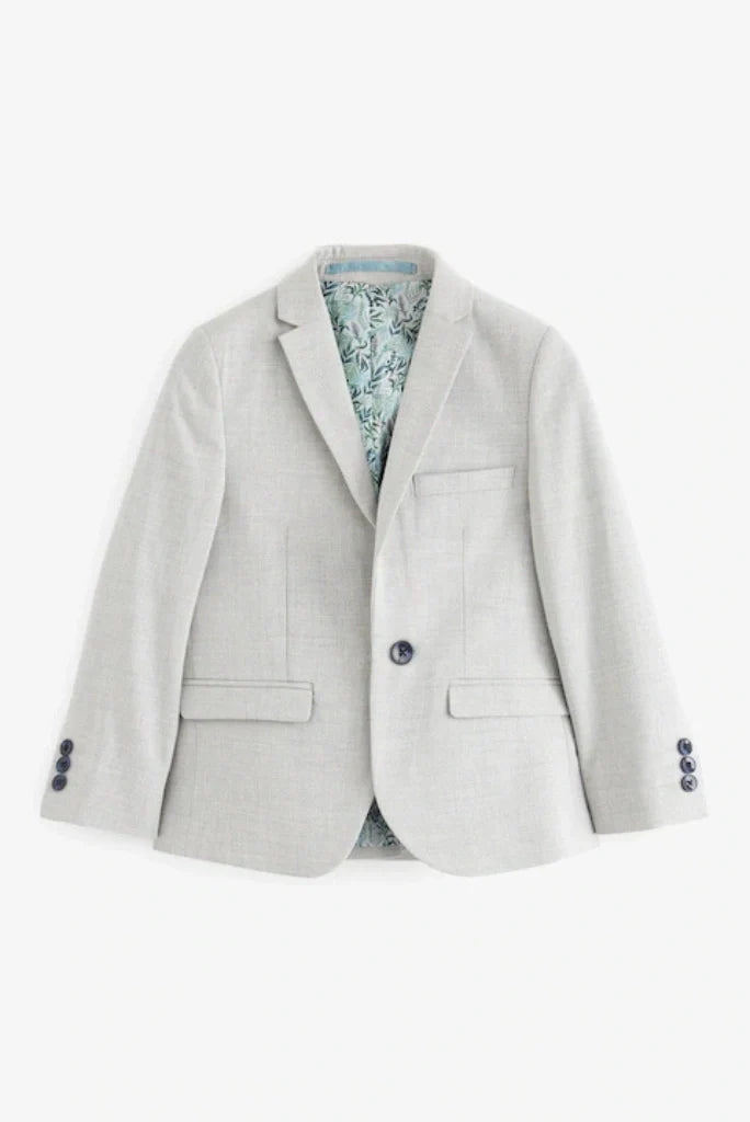 Kids Off White Blazer for Wedding Party and School Events smart-casual Look outfits