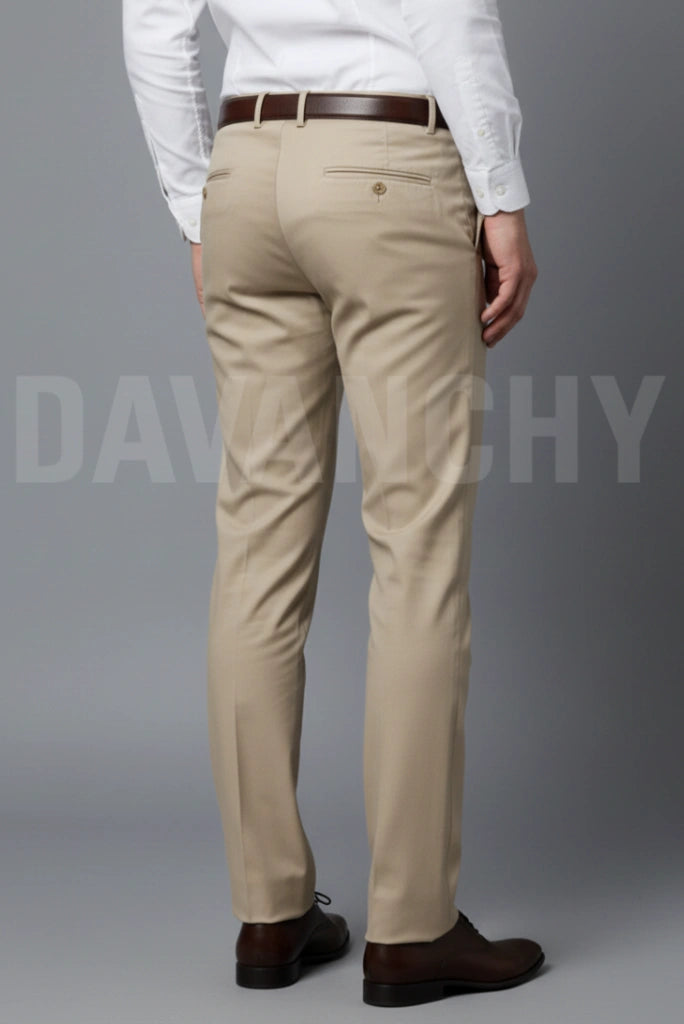 Elegance and Comfort fit formal pant-Back 