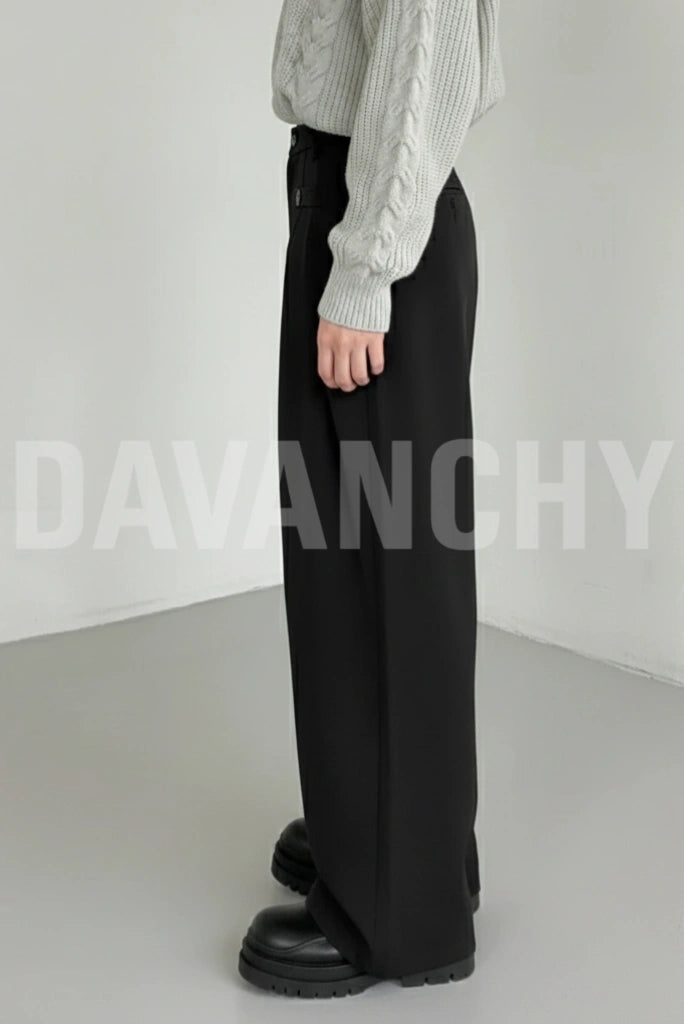 Premium Formal Trouser loose for men-Side