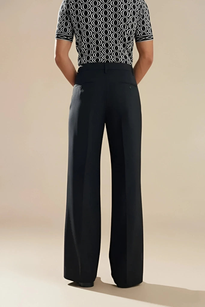 Wedding and Formal Events Wear Stylish Vintage Bootcut Pant-Back