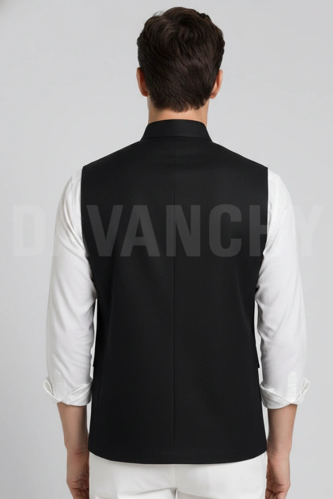 Nehru jacket for men-Back