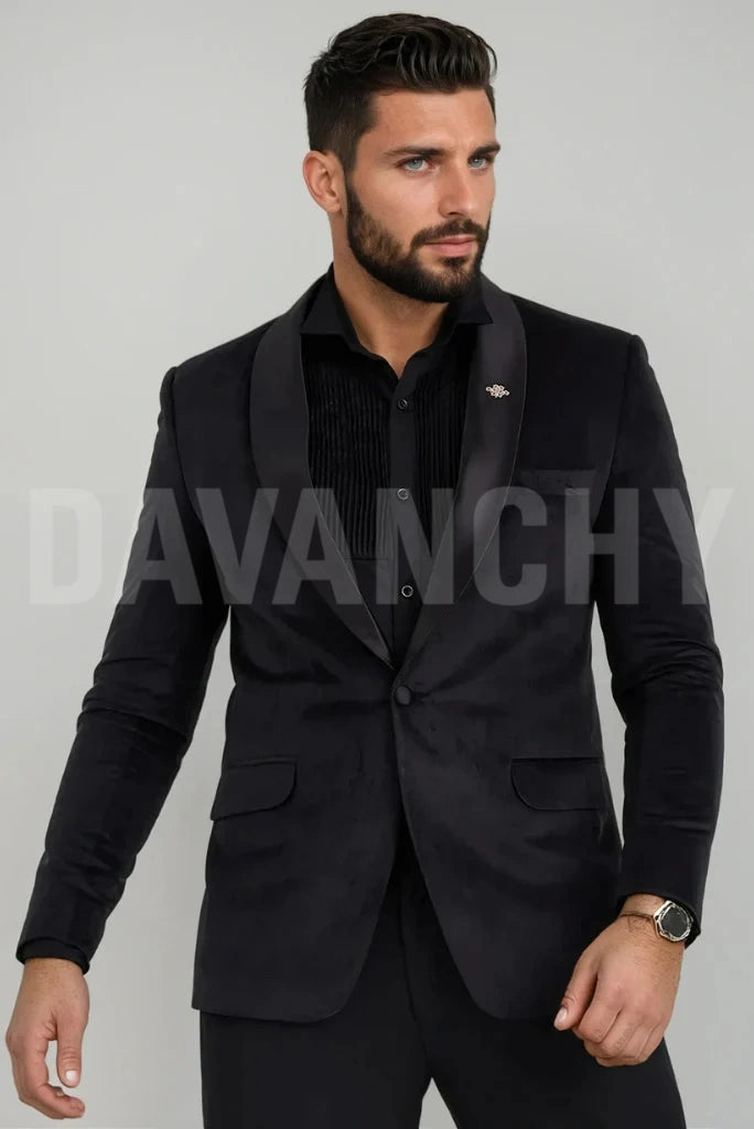 Luxury Party Wear Blazer Men-Front