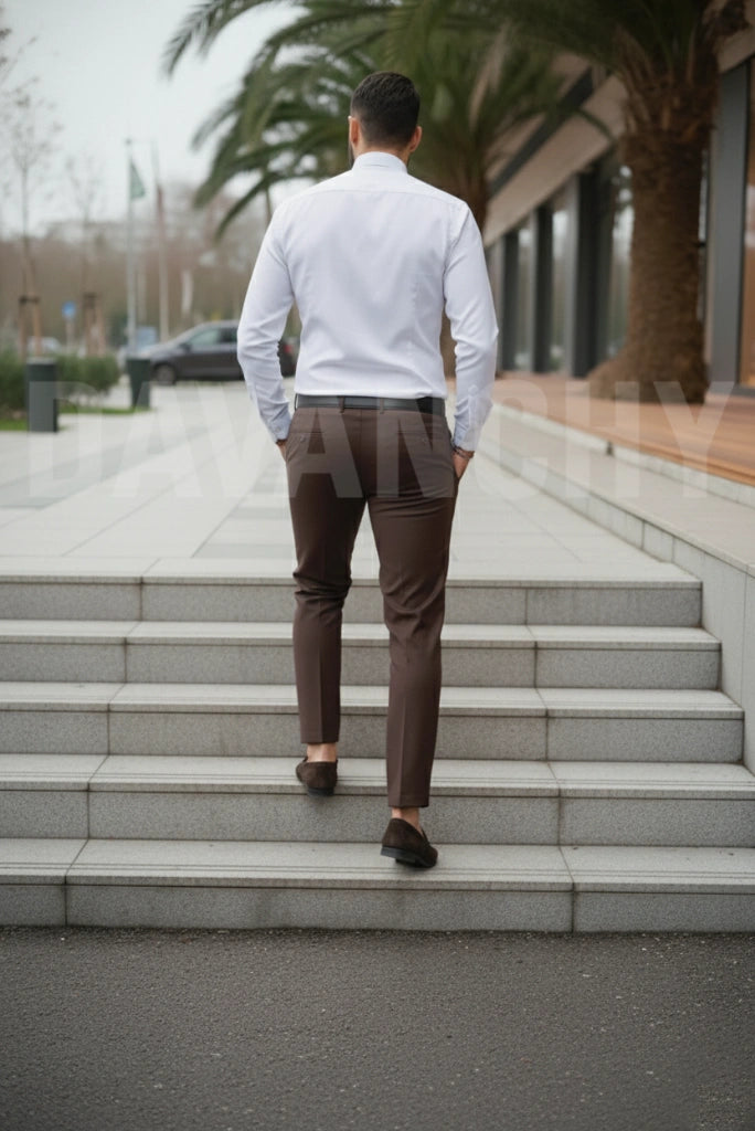 Wedding and Formal Wear Classic Trouser-Back
