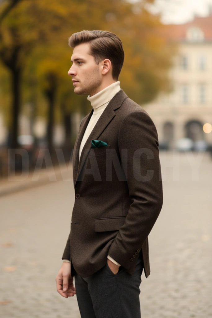 Formal wedding wear blazer for men-Side