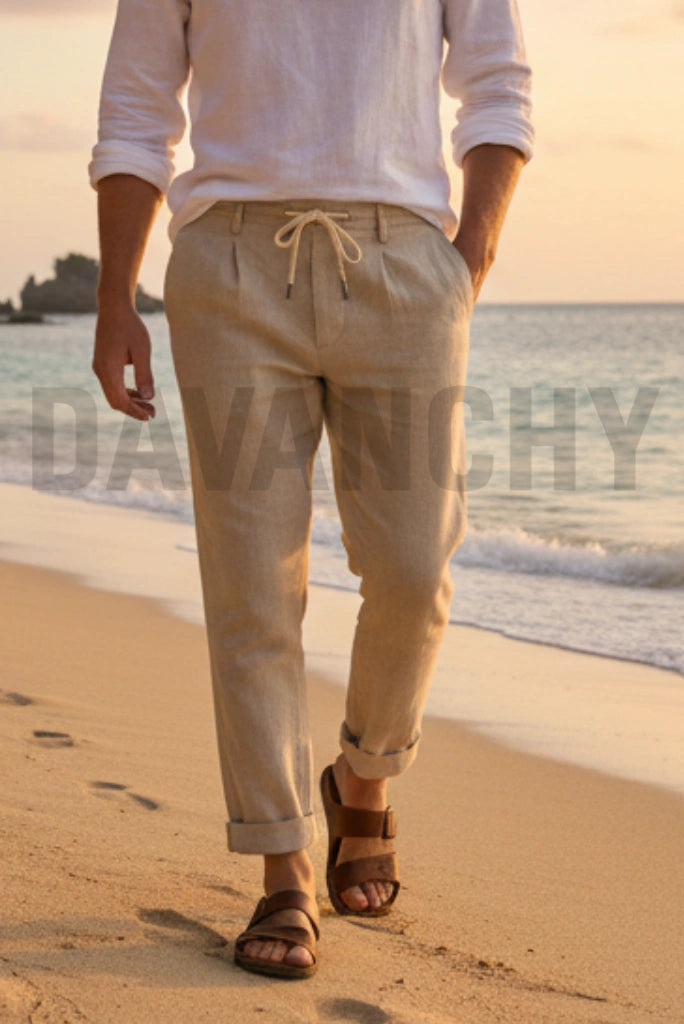 Men Premium Drawstring Pant-Front