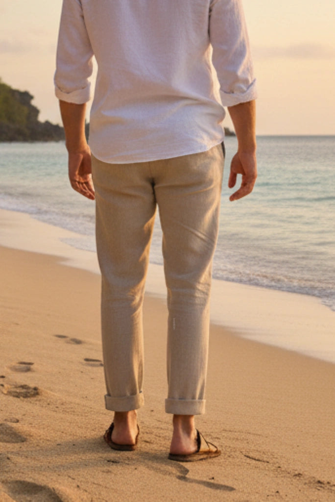 Premium beach outing and daily Wear Pant-Back