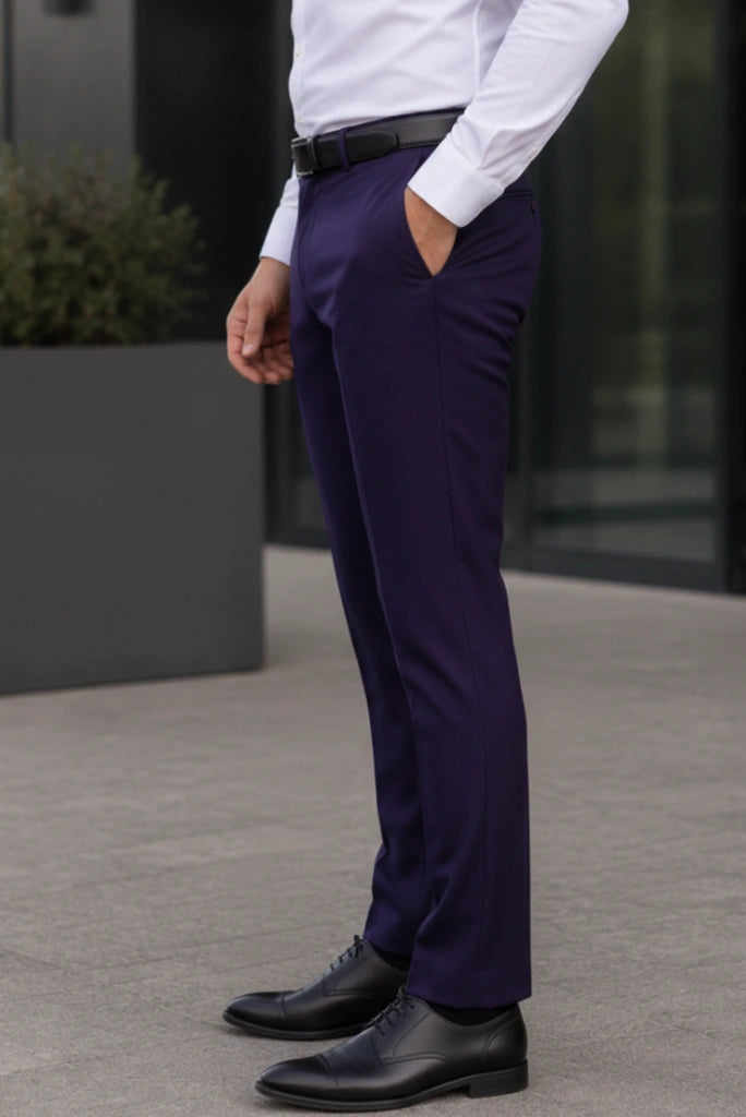 Men Corporate Wear Trouser-Side