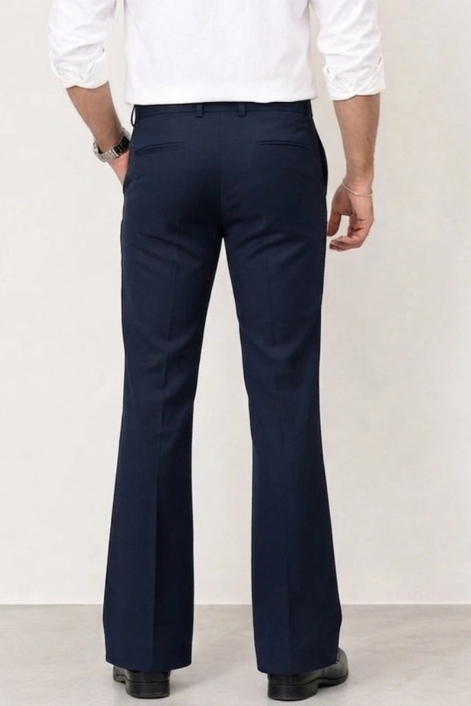 Mens Flared Trouser and Retro Bell Bottom Design (Back)