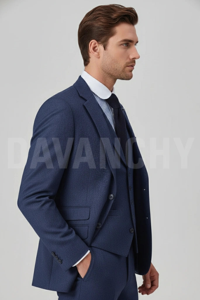 Wedding Winter Blazer for Men-Side