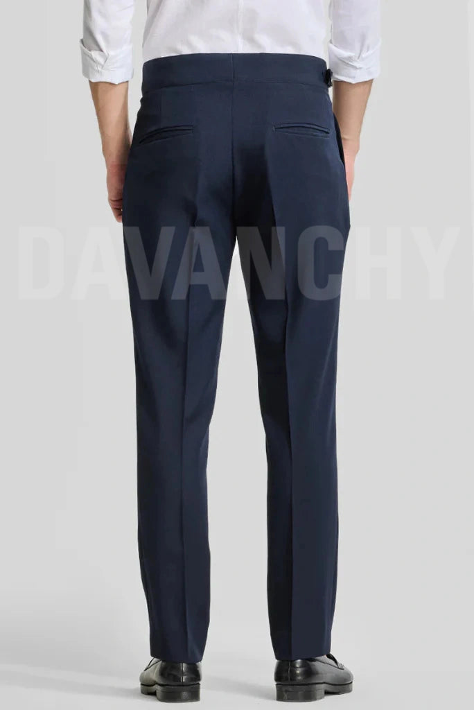 Korean Italian Gurkha Trouser for Men-Back