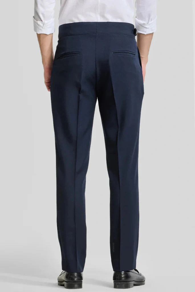 Business Meeting and Office Wear Stylish Gurkha Pant-Back