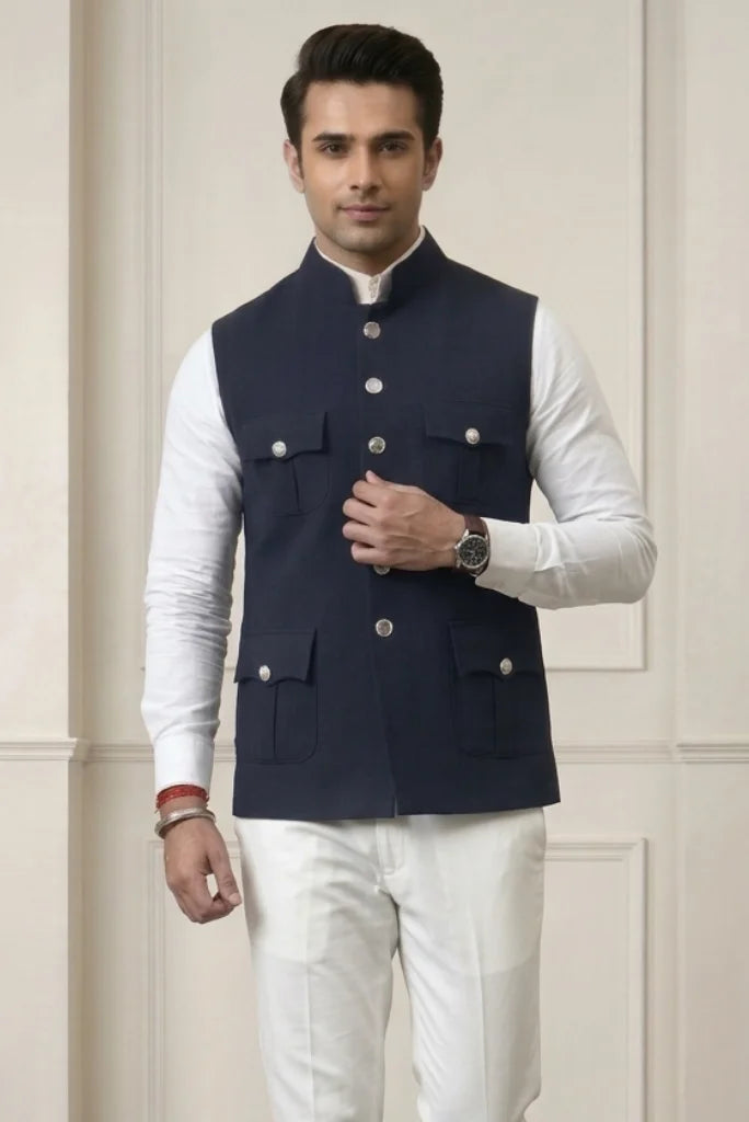 Men Business and Festive Wear Jacket – Front Different