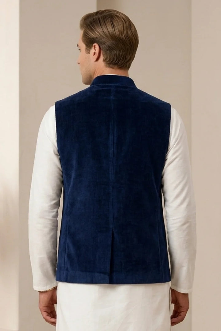 Stylish Velvet Nehru Jacket 