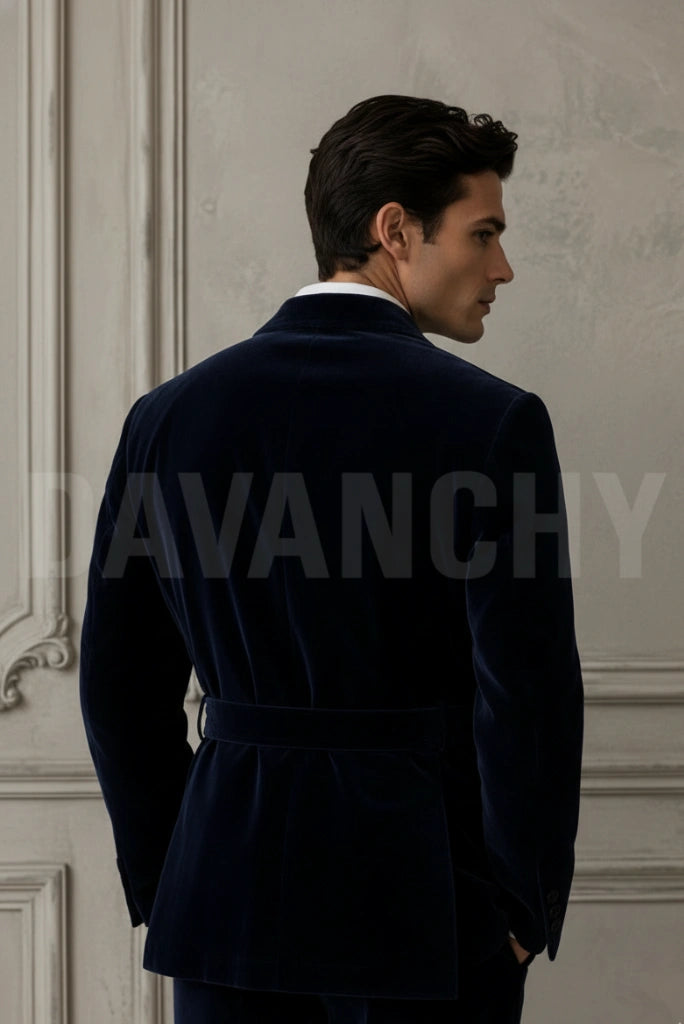 Lounge Wear Premium Robe for Men-Back