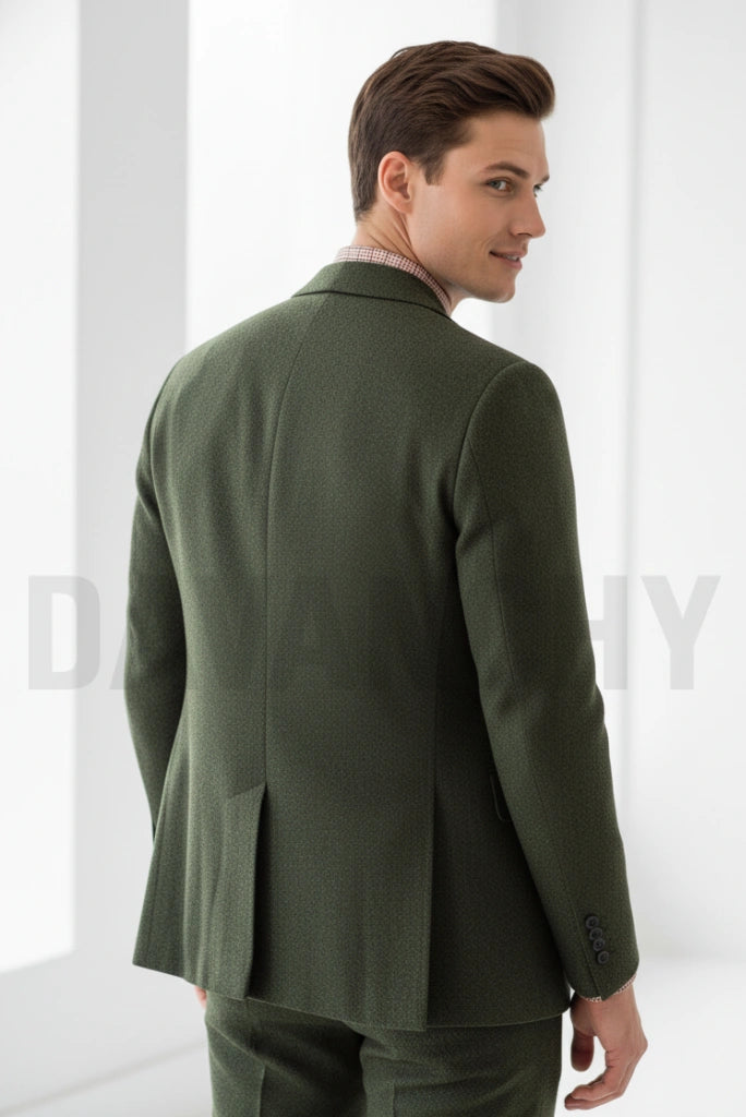 Wedding Party Wear Blazer for Men-Back