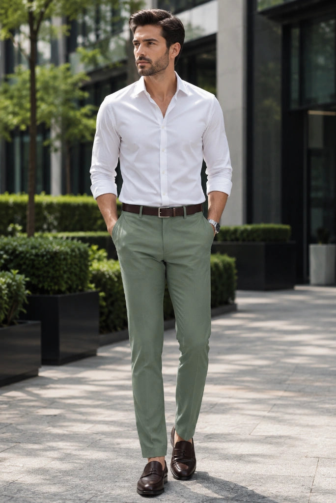 Smart Casual Formal Trouser-Front
