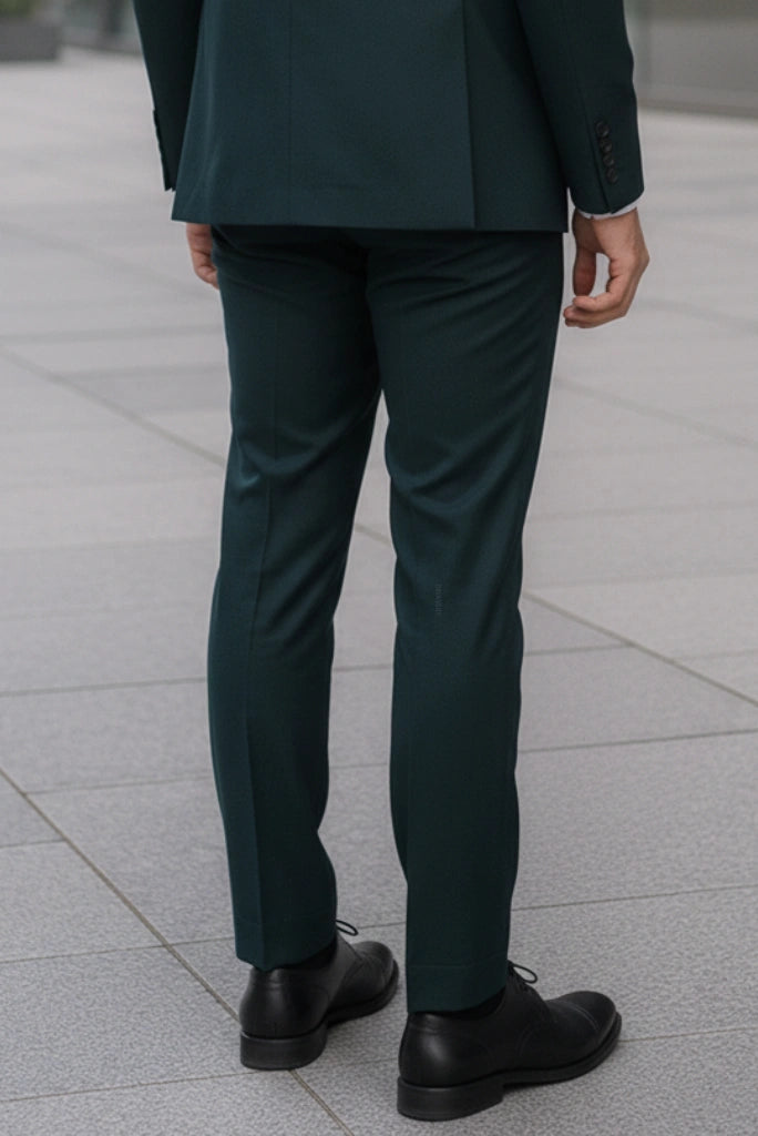 Premium Men Dress Pants in India-Back