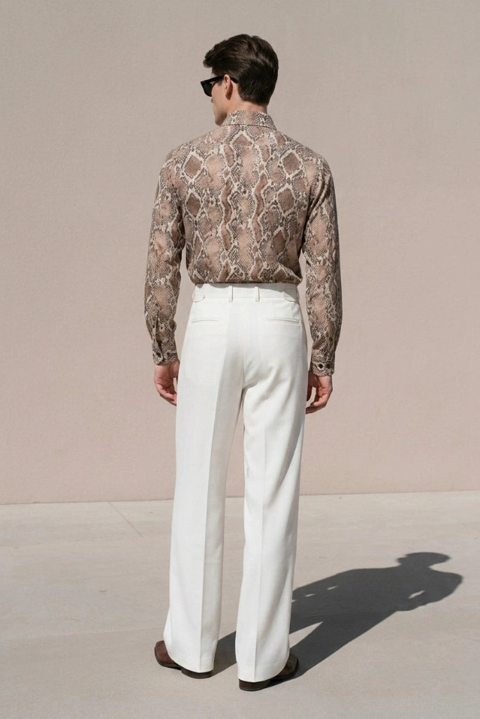 Flared Bootcut Fit-Back