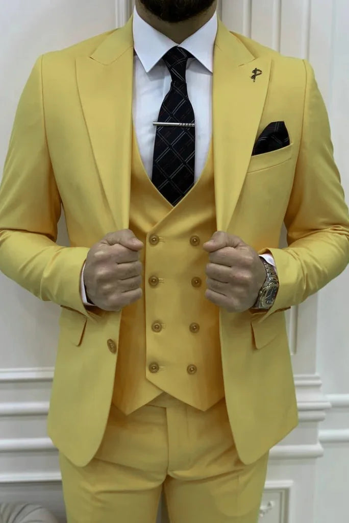 Men Two Piece Wedding Groom Suits 