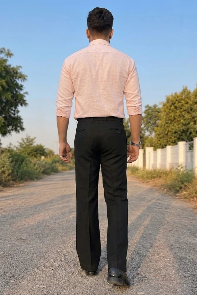 Back Side Black Trouser
