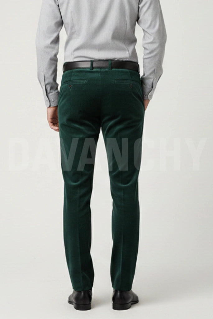 Men Proms Party Dinner Wear Formal pant-Back