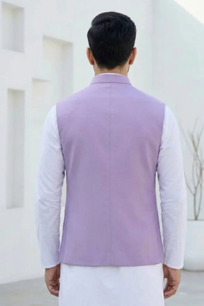 Lavender jacket for men back