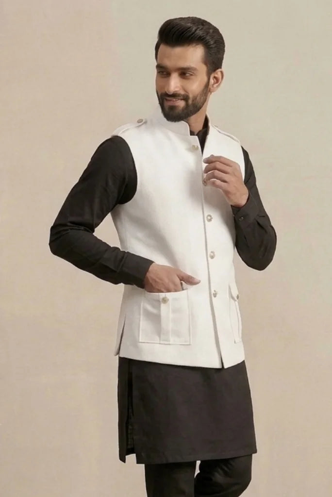 Off White Hunting Jacket for Men&