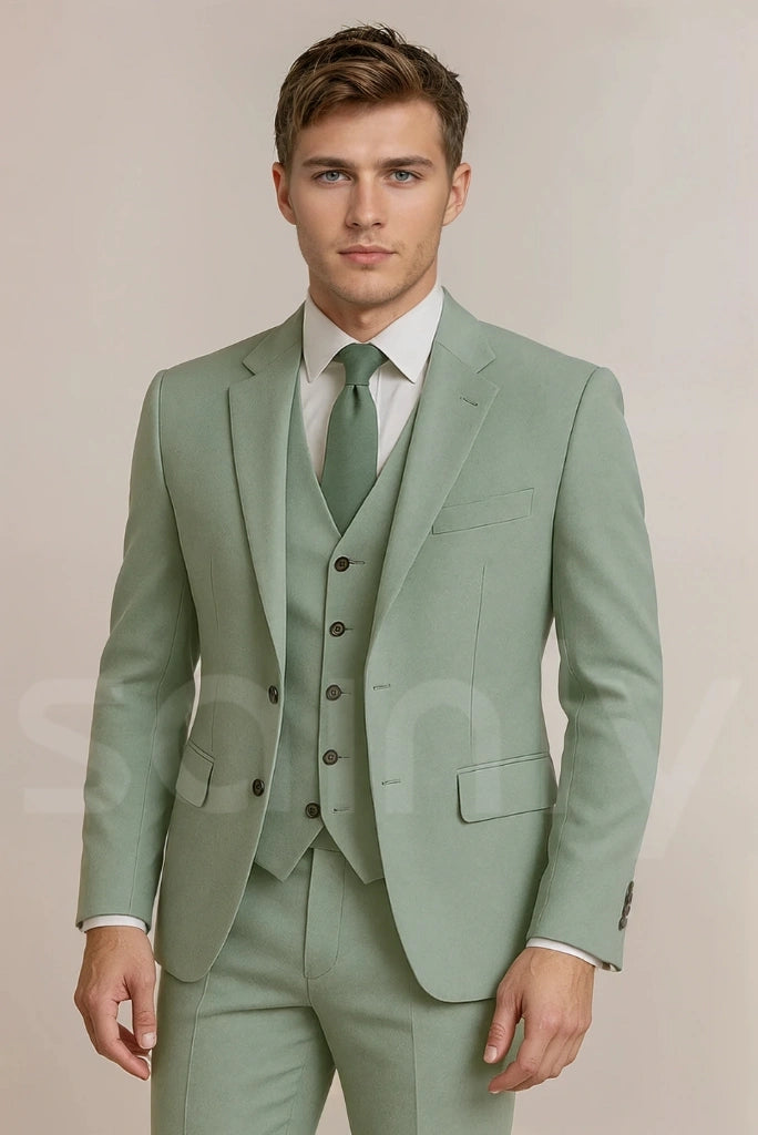 Sage green men&