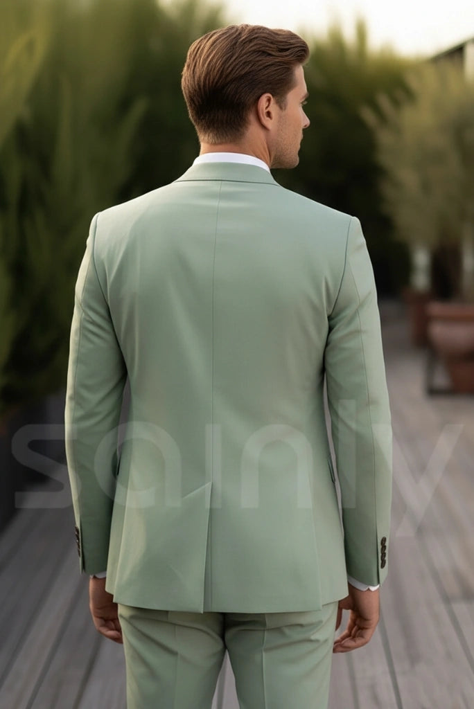 Sage green men&