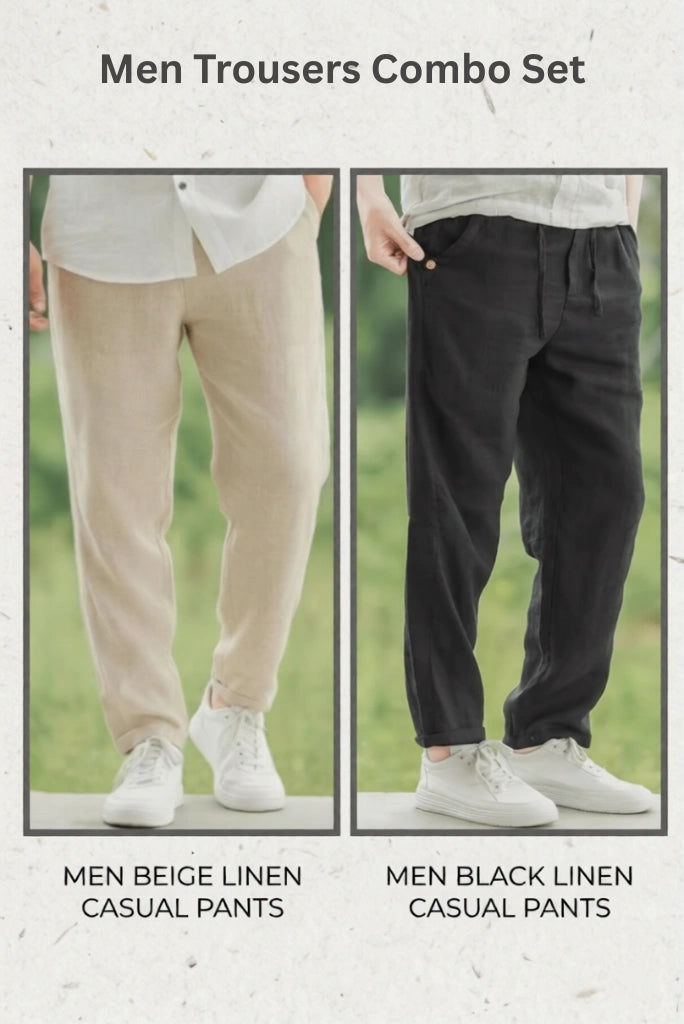 Men Summer Combo Set-Front