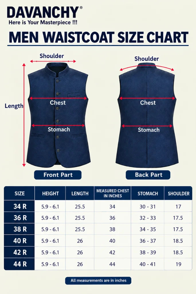 Men_Waistcoat_Size_Chart_DAVANCHY