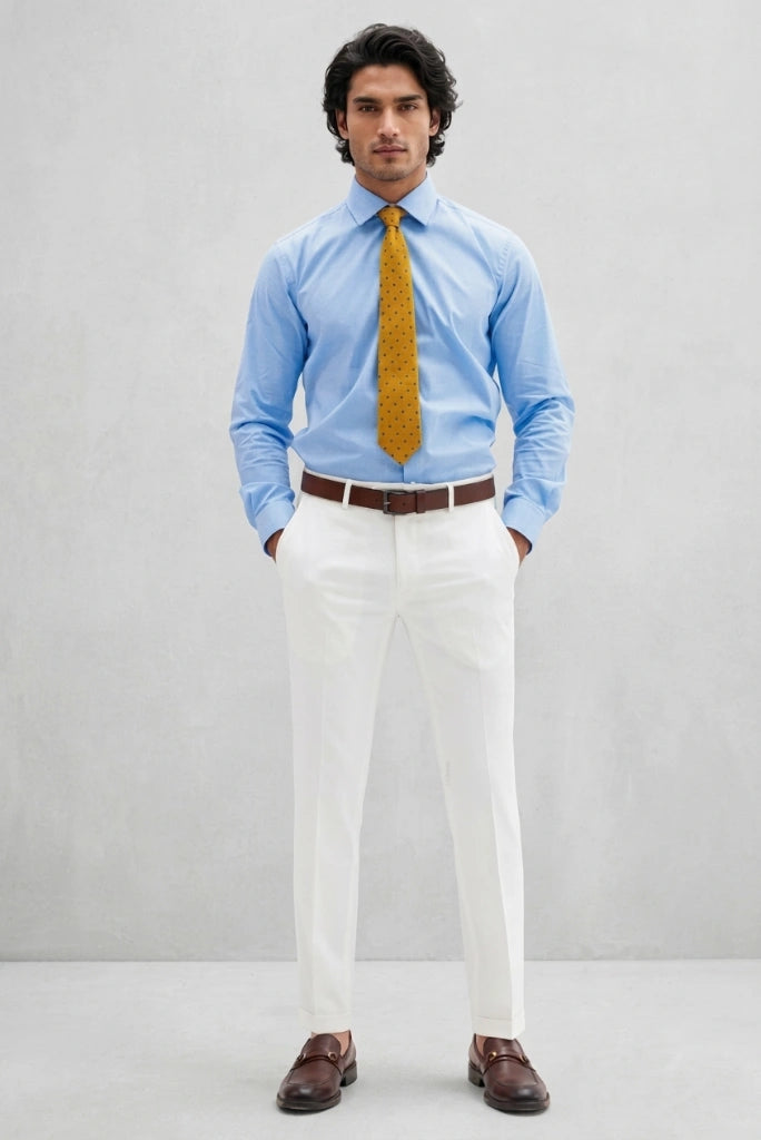 Men Premium Formal Dress Pant-Front