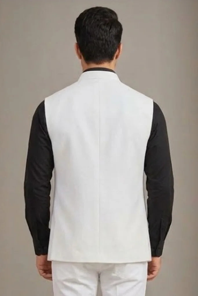 Sleeveless Jacket For Summer Wear back