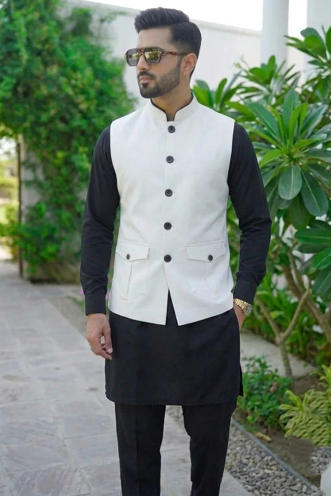 Men_s Modi style jacket ideal for office ethnic day wear front 