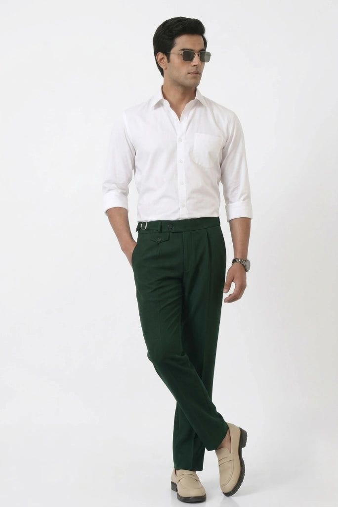 Men_s_Emerald_Green_Gurkha_Trouser_Full_Front
