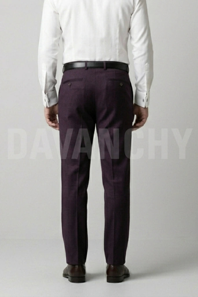 Premium Formal Business Wear Pant for Men-Back