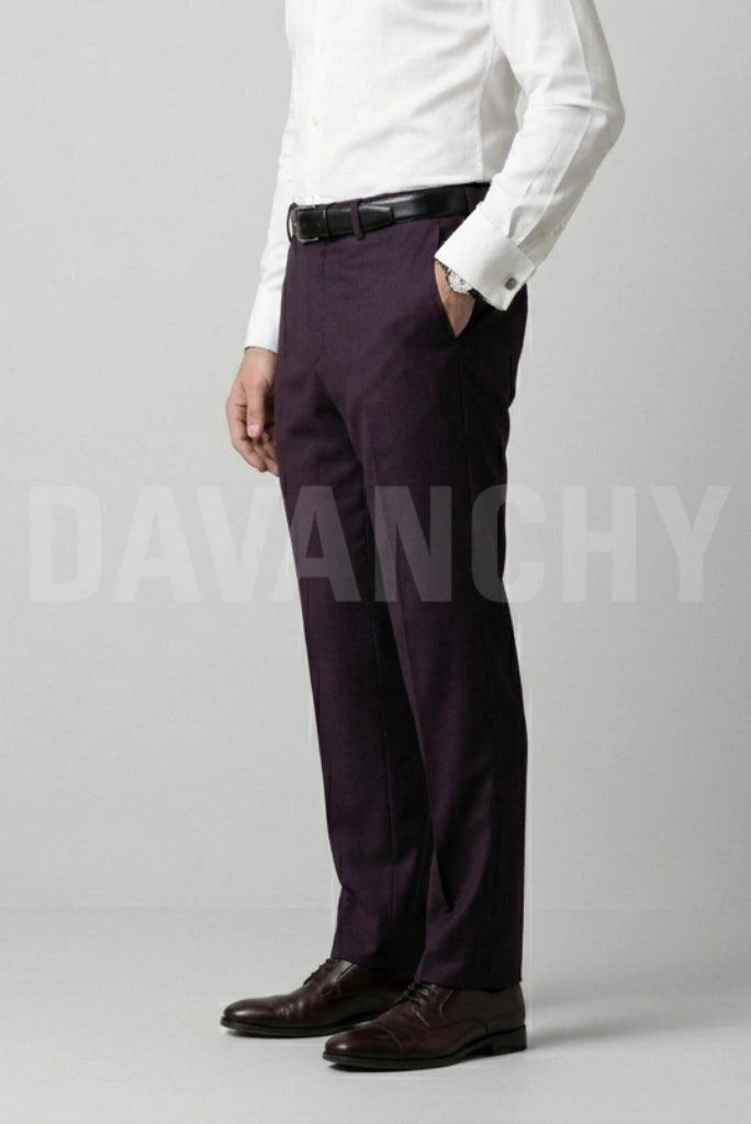 Men formal readymade pant for business wear-Side