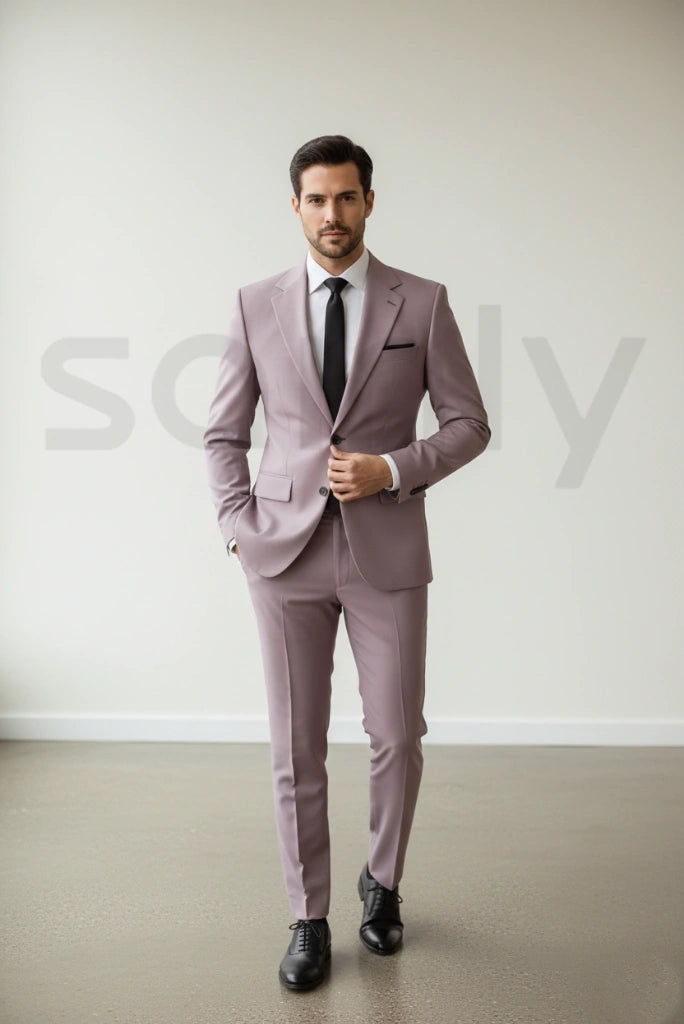 Sainly_Mens_Dusty_Rose_Two_Piece_Suit_Front