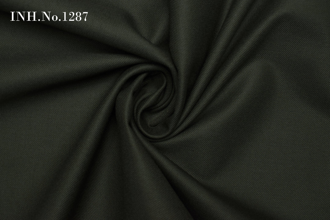 Sainly Olive Green TR Fabric Swatches INH.NO.1287