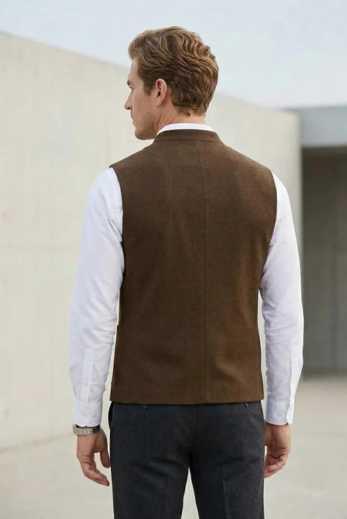 Modi jacket for men with a structured fit and textured tweed finish