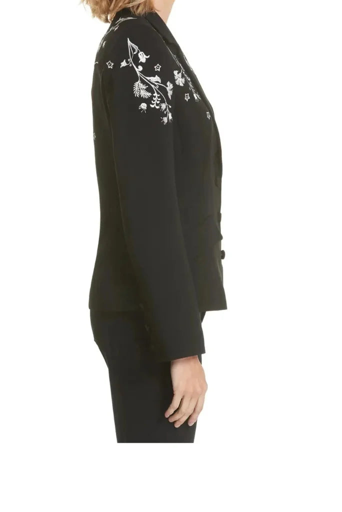 Embroidery suit for women-side