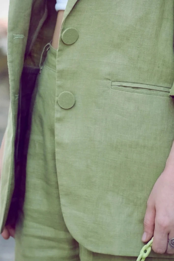 Light green blazer
