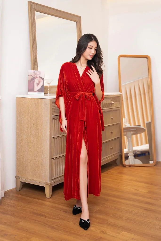 Women kimono red