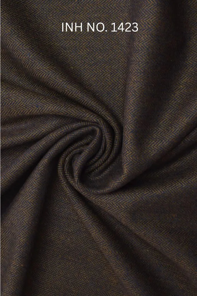 brown suit fabric swatches -Front